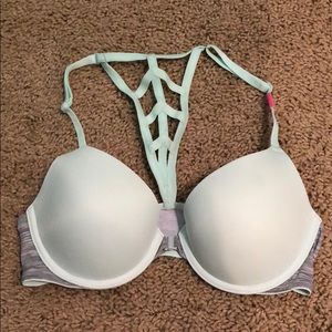PINK Wear Everywhere Front Closure Push-Up Bra